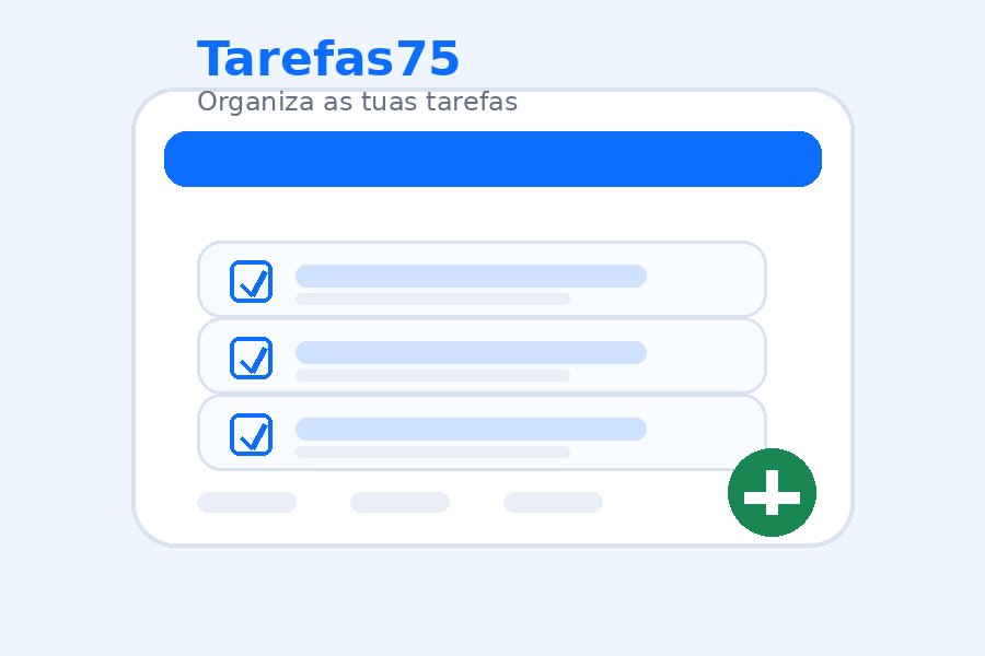 Ilustração de lista de tarefas